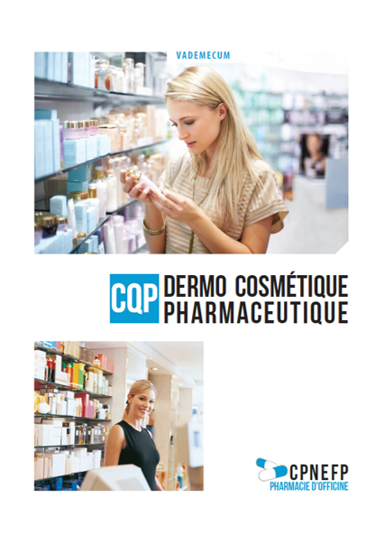 Lien vers le référentiel CQP dermo cosmétique pharmaceutique